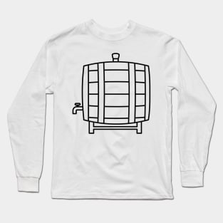 Wine Keg Long Sleeve T-Shirt